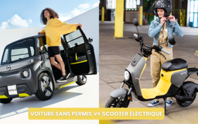 Voiture sans permis vs scooter électrique : quelle solution choisir ?