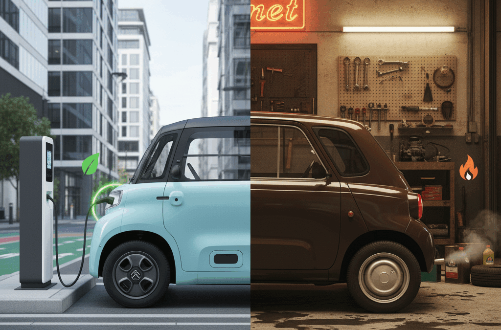 Voiture sans permis électrique ou thermique : que choisir ?