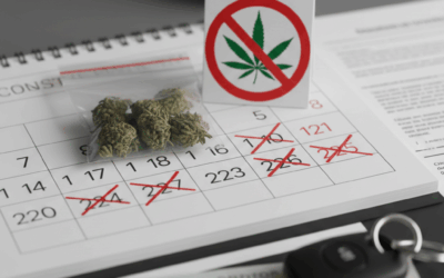 Contrôle positif au cannabis : combien de temps la suspension dure ?