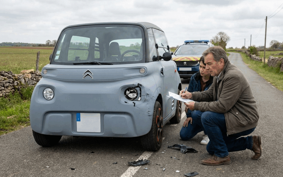 Comment déclarer un accident avec une voiture sans permis ?